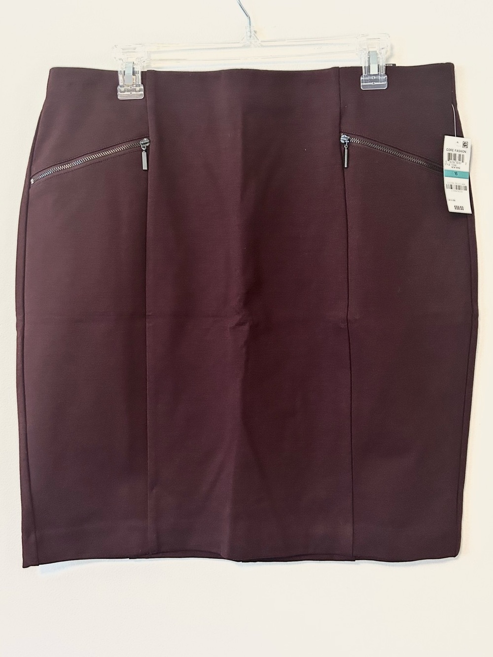 Alfani Wine Skirt